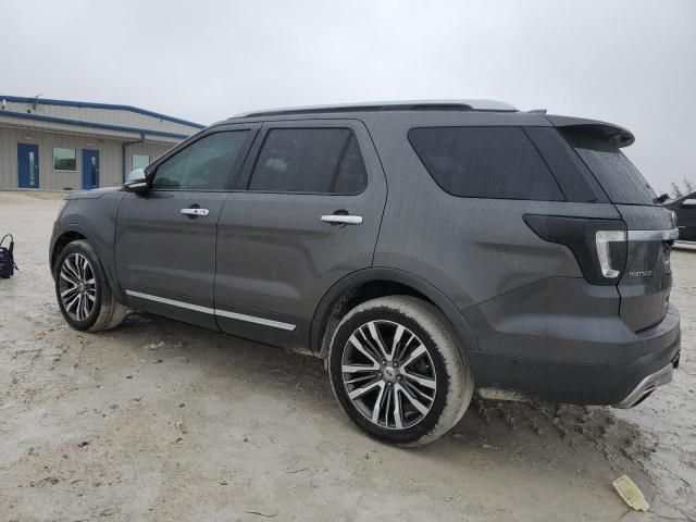 2016 Ford Explorer Platinum