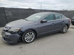 Salvage cars for sale at Orlando, FL auction: 2017 Acura ILX Base Watch Plus