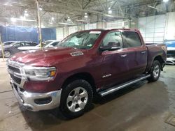 Salvage cars for sale at Woodhaven, MI auction: 2019 Dodge RAM 1500 BIG HORN/LONE Star