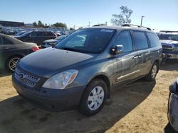 Salvage cars for sale at American Canyon, CA auction: 2007 Hyundai Entourage GLS