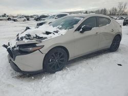 Salvage cars for sale at Wayland, MI auction: 2024 Mazda 3 Premium Plus