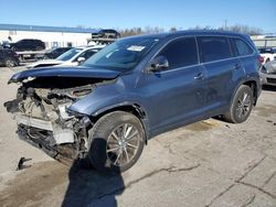 Salvage cars for sale at auction: 2019 Toyota Highlander SE