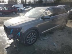 Salvage cars for sale at Waldorf, MD auction: 2017 Audi Q7 Premium Plus