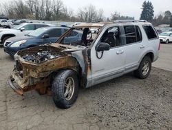 Salvage cars for sale at Portland, OR auction: 2002 Ford Explorer XLT