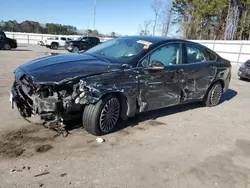 Salvage cars for sale at Dunn, NC auction: 2017 Ford Fusion Titanium