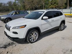 Salvage SUVs for sale at auction: 2017 Jeep Cherokee Limited