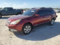 Carros salvage a la venta en subasta: 2011 Subaru Outback 2.5I Limited