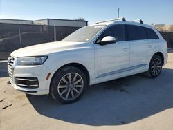 Salvage cars for sale at Orlando, FL auction: 2017 Audi Q7 Premium Plus