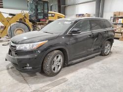 Salvage cars for sale at Greenwood, NE auction: 2014 Toyota Highlander Limited