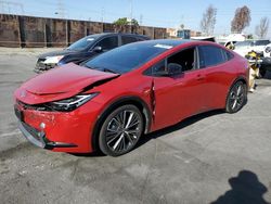 Salvage cars for sale at Wilmington, CA auction: 2024 Toyota Prius LE