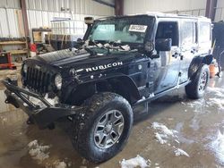 Salvage cars for sale at West Mifflin, PA auction: 2016 Jeep Wrangler Unlimited Rubicon