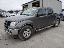 Salvage cars for sale at Duryea, PA auction: 2009 Nissan Frontier Crew Cab SE