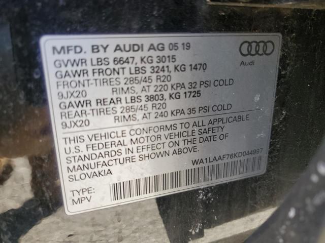 2019 Audi Q7 Premium Plus