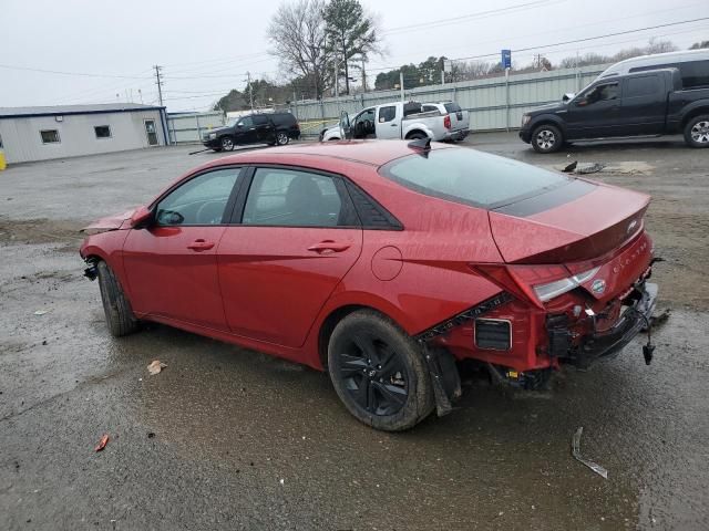 2023 Hyundai Elantra Blue