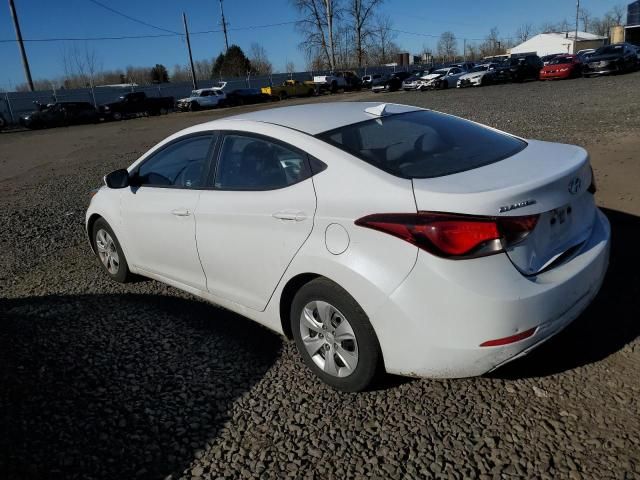 2016 Hyundai Elantra SE