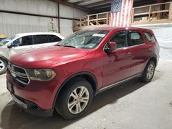 Salvage cars for sale at Sikeston, MO auction: 2013 Dodge Durango SXT