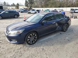 Salvage cars for sale at Knightdale, NC auction: 2014 Honda Accord Sport