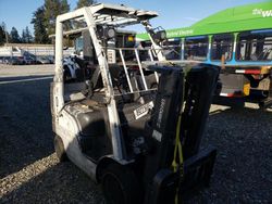 Salvage trucks for sale at Graham, WA auction: 2015 Nissan Forklift 5000 LB