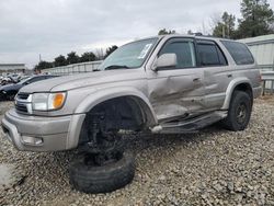 Salvage cars for sale at Memphis, TN auction: 2001 Toyota 4runner Limited