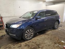 Acura salvage cars for sale: 2015 Acura MDX Technology