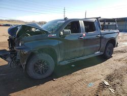 Salvage cars for sale at Colorado Springs, CO auction: 2020 Chevrolet Silverado K1500 Trail Boss Custom