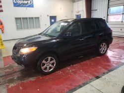 Salvage cars for sale at Angola, NY auction: 2008 Hyundai Santa FE SE