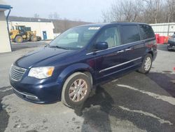 Salvage cars for sale from Copart Grantville, PA: 2015 Chrysler Town & Country Touring