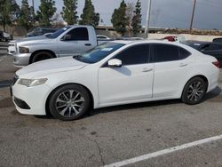 Salvage cars for sale at Rancho Cucamonga, CA auction: 2015 Acura TLX