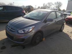 Hyundai Accent Vehiculos salvage en venta: 2017 Hyundai Accent SE