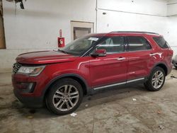 Salvage cars for sale at Ham Lake, MN auction: 2016 Ford Explorer Limited