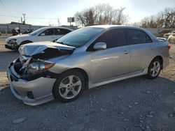 Salvage cars for sale at Oklahoma City, OK auction: 2011 Toyota Corolla Base