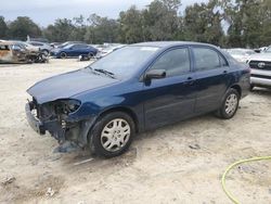 Salvage cars for sale from Copart Ocala, FL: 2007 Toyota Corolla CE