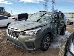 Salvage cars for sale at Elgin, IL auction: 2019 Subaru Forester Premium