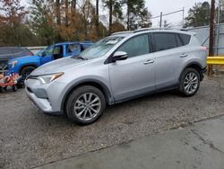 Toyota rav4 Limited salvage cars for sale: 2017 Toyota Rav4 Limited