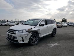 2019 Toyota Highlander LE en venta en Rancho Cucamonga, CA