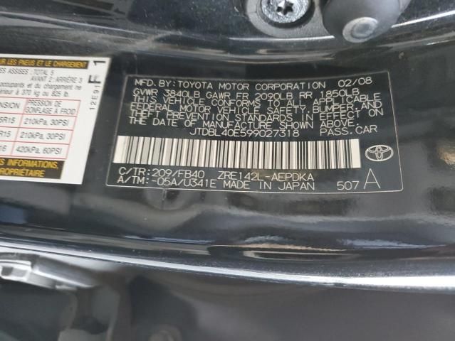 2009 Toyota Corolla Base