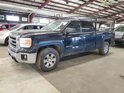 Salvage trucks for sale at East Granby, CT auction: 2014 GMC Sierra K1500 SLE