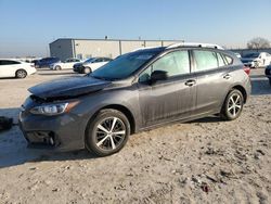 Salvage cars for sale at Haslet, TX auction: 2022 Subaru Impreza Premium