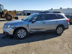 Salvage cars for sale at Vallejo, CA auction: 2015 Subaru Outback 2.5I Premium