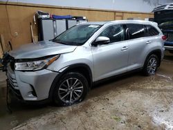 Salvage cars for sale from Copart Kincheloe, MI: 2019 Toyota Highlander SE