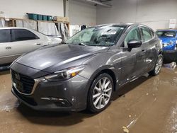 Mazda salvage cars for sale: 2017 Mazda 3 Grand Touring