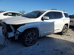 Salvage cars for sale at West Warren, MA auction: 2017 GMC Acadia Denali