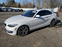 Salvage cars for sale at Portland, OR auction: 2016 BMW 228 I Sulev