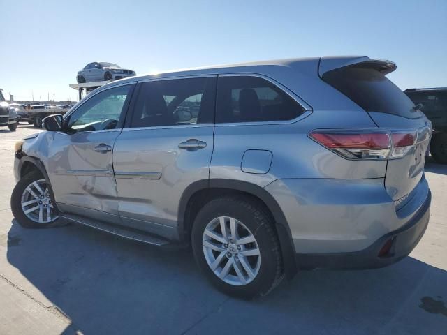 2015 Toyota Highlander LE