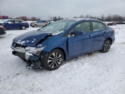 Honda Civic Vehiculos salvage en venta: 2015 Honda Civic EX