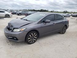 Salvage Cars with No Bids Yet For Sale at auction: 2015 Honda Civic EXL