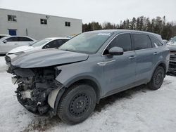 Salvage cars for sale at Cookstown, ON auction: 2021 KIA Sorento LX