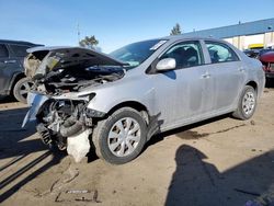 2009 Toyota Corolla Base en venta en Woodhaven, MI