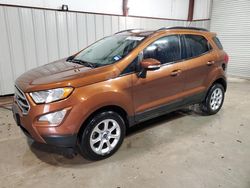 Salvage cars for sale at Temple, TX auction: 2019 Ford Ecosport SE