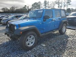 Salvage cars for sale from Copart Cleveland: 2015 Jeep Wrangler Unlimited Sport